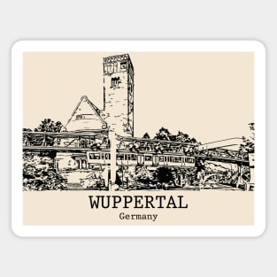 Wuppertal - Germany Magnet